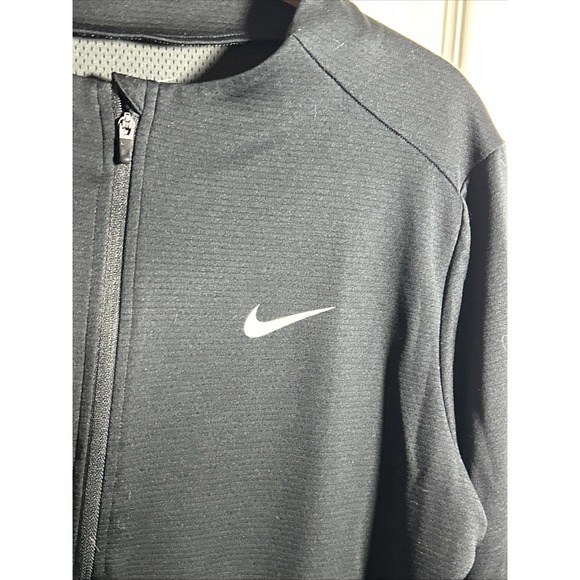 Nike Dri-FIT‎ UV Advantage 1/2 Zip Pullover Golf Black DX1491-010 Women's Large - Picture 2 of 6